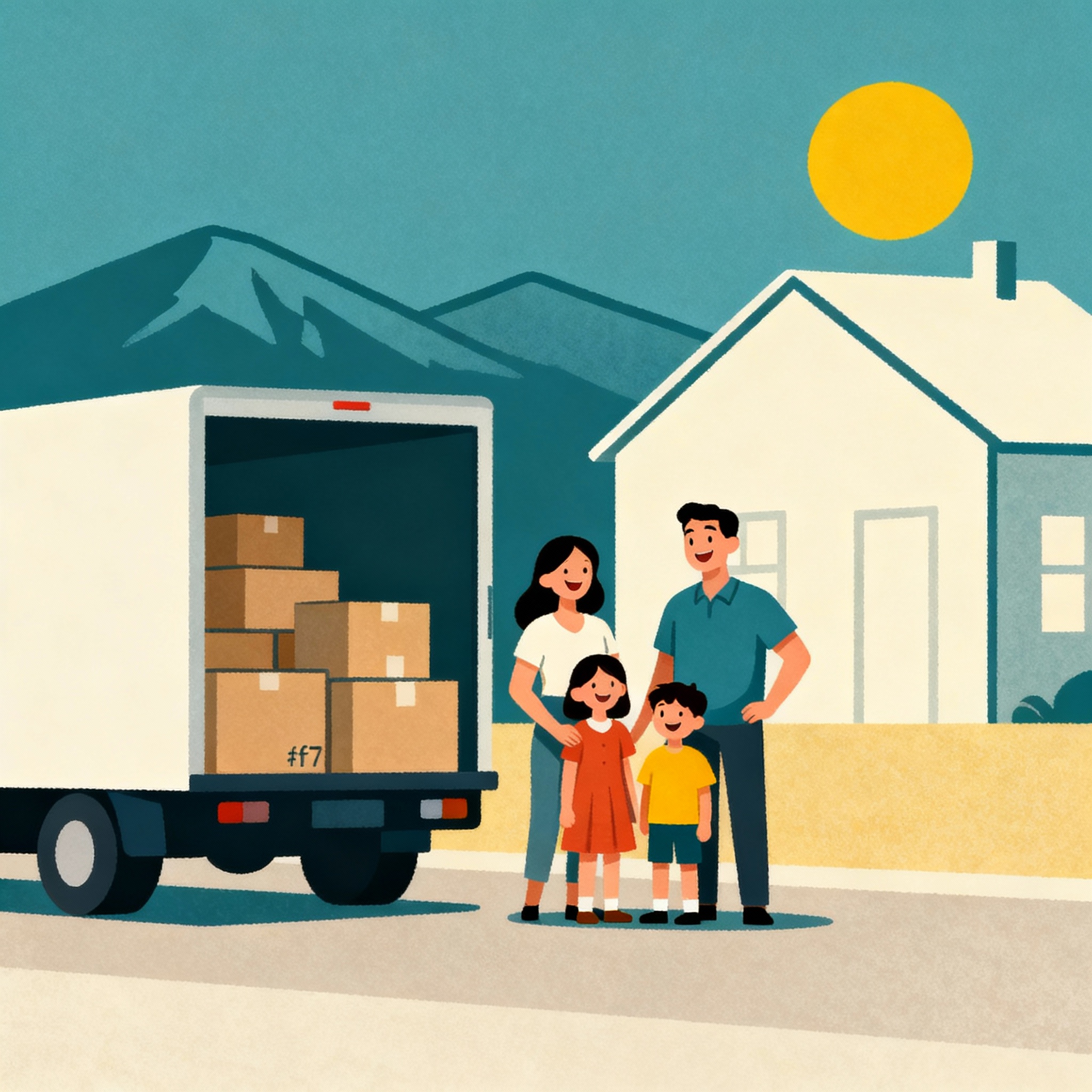 Family healthcare and telehealth illustration